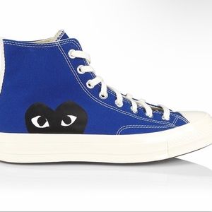 CDG PLAY x Converse Unisex Chuck Taylor All Star Single Heart High-Top Sneakers